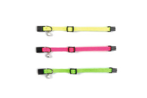 Beeztees Yavru Kedi Boyun Tasması, Zilli, Sarı, 15-23cm - 4
