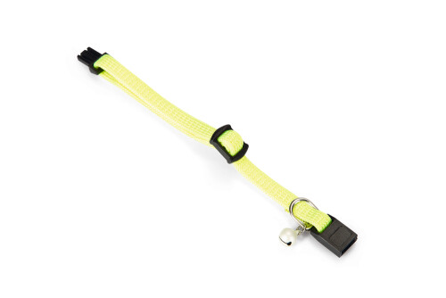 Beeztees Yavru Kedi Boyun Tasması, Zilli, Sarı, 15-23cm - 3