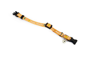 Beeztees Yavru Kedi Boyun Tasması, Zilli, Sarı, 17,5-23cm - 3