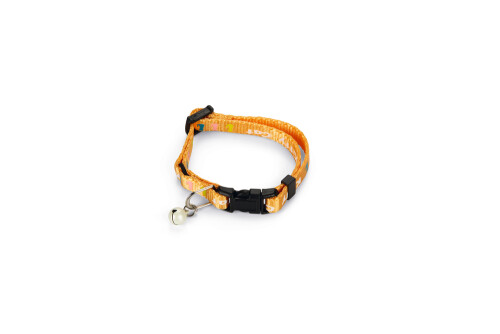Beeztees Yavru Kedi Boyun Tasması, Zilli, Sarı, 17,5-23cm - 1