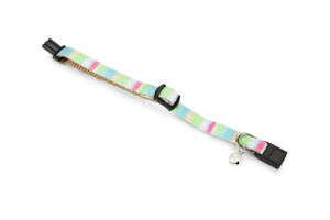 Beeztees Yavru Kedi Boyun Tasması, Zilli, Yeşil, 16-32cm - 3