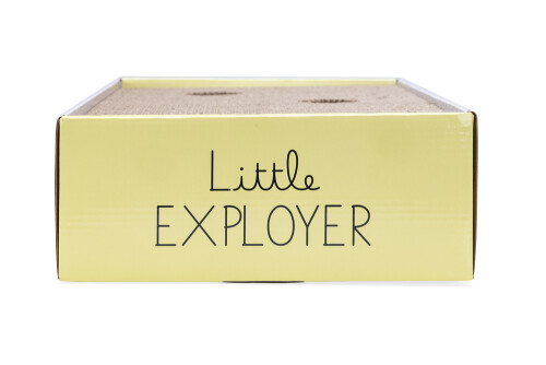 Beeztees Yavru Kedi Karton Tırmalama ve Oyuncağı, 25x42x10cm - 3