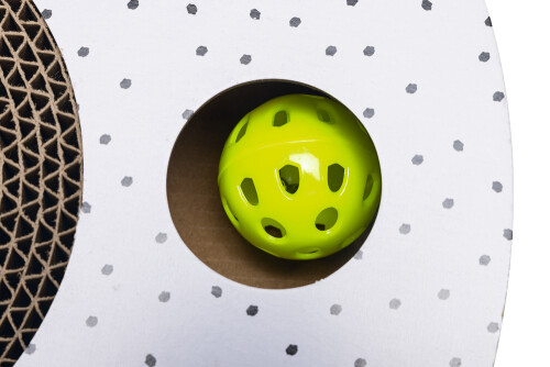 Beeztees Yavru Kedi Karton Tırmalama ve Oyuncağı, 35x35x7cm - 2