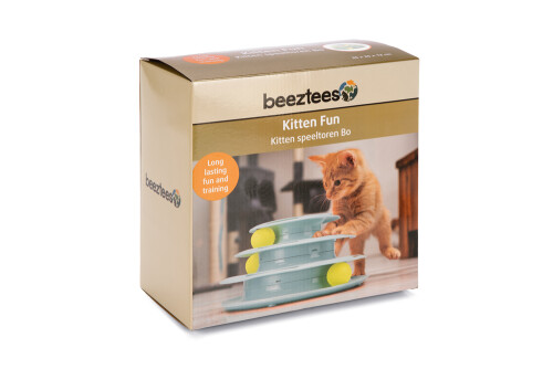 Beeztees Yavru Kedi Oyuncağı, 3 Katlı, 25x25x13cm - 11