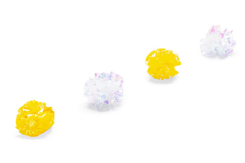 Beeztees Yavru Kedi Oyuncağı, Hışırtılı Top, 4 Adet, 5cm - 1