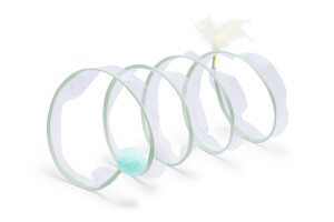 Beeztees Yavru Kedi Tüneli, Spiral Şeklinde, 60x25x25cm - 4