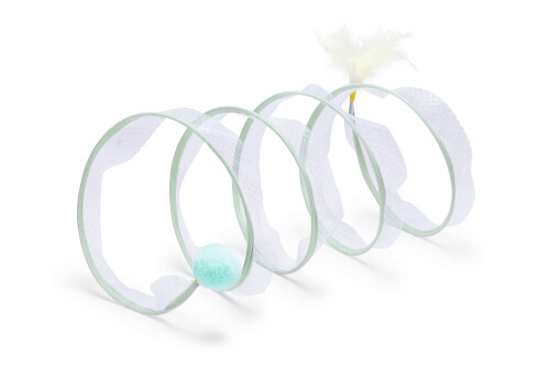 Beeztees Yavru Kedi Tüneli, Spiral Şeklinde, 60x25x25cm - 4