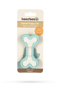 Beeztees Yavru Köpek Diş Oyuncağı, İçi Dolu Halka, Kauçuk, Yeşil, 10cm - 5
