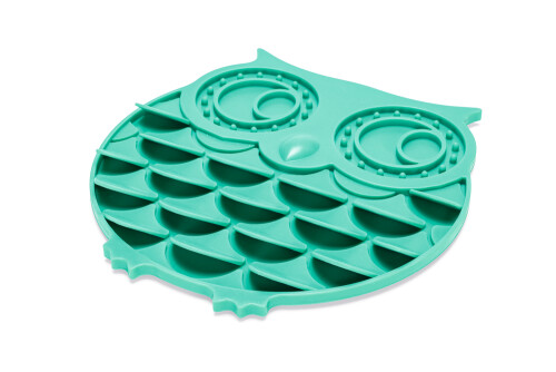 Beeztees Yavru Köpek Mama Yeme Oyuncağı, Baykuş Şeklinde, Silikon, Yeşil, 30x28cm - 11