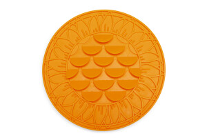 Beeztees Yavru Köpek Mama Yeme Oyuncağı, Daire Şeklinde, Silikon, Turuncu, 30cm - 14