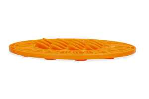 Beeztees Yavru Köpek Mama Yeme Oyuncağı, Daire Şeklinde, Silikon, Turuncu, 30cm - 21