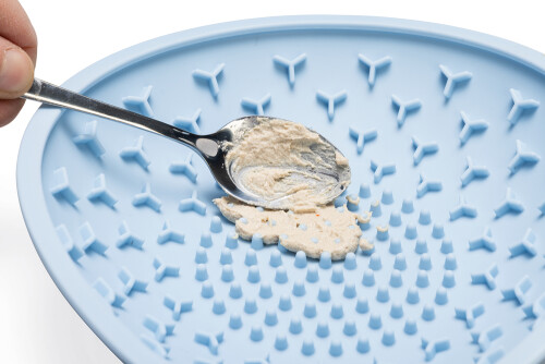 Beeztees Yavru Köpek Mama Yeme Oyuncağı, Silikon, Açık Mavi, 19cm - 5