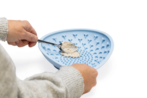 Beeztees Yavru Köpek Mama Yeme Oyuncağı, Silikon, Açık Mavi, 19cm - 8