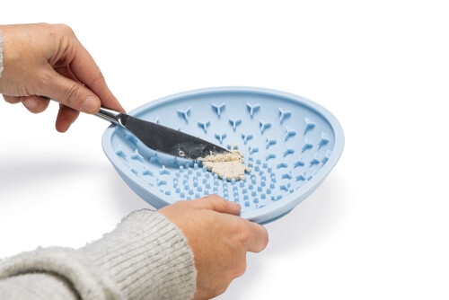 Beeztees Yavru Köpek Mama Yeme Oyuncağı, Silikon, Açık Mavi, 19cm - 11