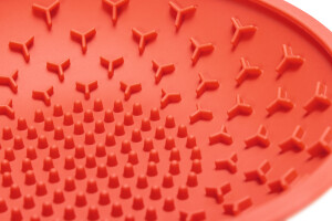 Beeztees Yavru Köpek Mama Yeme Oyuncağı, Silikon, Kırmızı, 19cm - 4