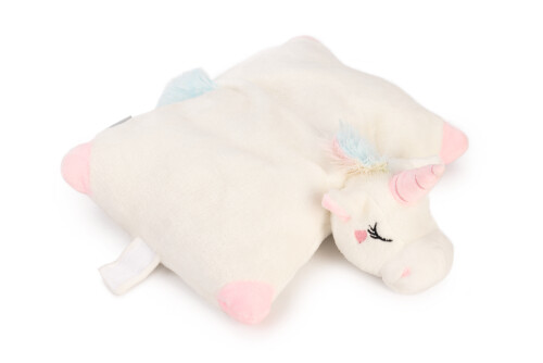 Beeztees Yavru Köpek Oyuncağı, Unicorn, Isıtıcılı, Peluş, Beyaz, 34x33x12cm - 5