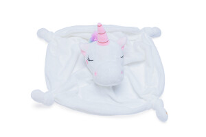 Beeztees Yavru Köpek Oyuncağı, Unicorn, Peluş, Beyaz, 33x25x14cm - 6