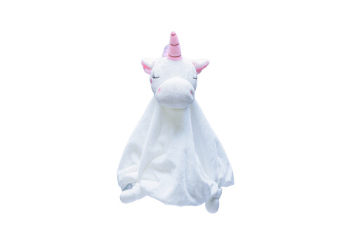 Beeztees Yavru Köpek Oyuncağı, Unicorn, Peluş, Beyaz, 33x25x14cm - 1