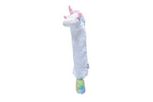 Beeztees Yavru Köpek Oyuncağı, Unicorn, Peluş, Beyaz, 49x10x14cm - Beeztees