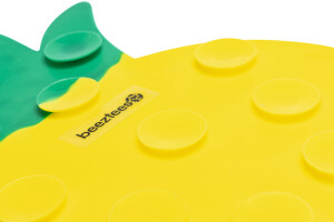 Beeztees Yavru Köpek Yaş Mama Yeme Oyuncağı, Ananas Şeklinde,Silikon, Sarı, 20x20cm - 10