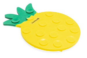 Beeztees Yavru Köpek Yaş Mama Yeme Oyuncağı, Ananas Şeklinde,Silikon, Sarı, 20x20cm - 11