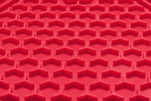 Beeztees Yavru Köpek Yaş Mama Yeme Oyuncağı, Sekizgen Şeklinde, Silikon, Pembe, 23x20cm - 9