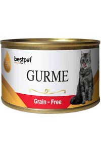 BestPet Gurme Tahılsız Jöleli Biftekli Kedi Konservesi 85 Gr - Bestpet