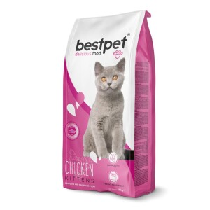Bestpet Tavuklu ve Pirinçli Yavru Kedi Maması 15 Kg - Bestpet