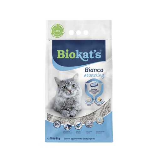Biokat's Bianco Attracting Kedi Kumu 10 Lt - 1