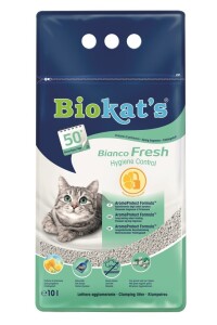 Biokat's Bianco Fresh Topaklanan Kedi Kumu 10 lt - Biokat's