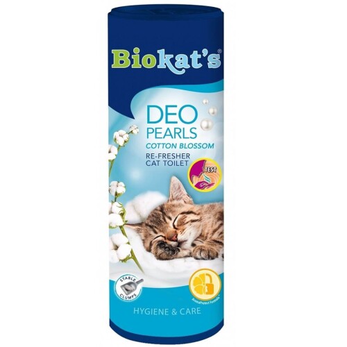 Biokats Deo Pearls Kedi Kumu Parfümü Çiçek Esanslı 700 Gr - 1