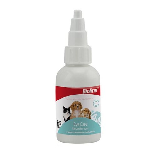 Bioline Kedi ve Köpek Göz Bakım Damlası 50 Ml - 1