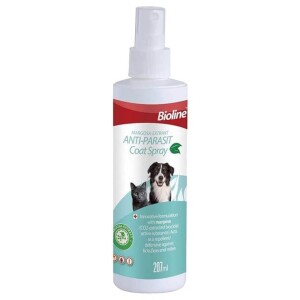 Bioline Kedi ve Köpek Parazit Uzaklaştırıcı Bitkisel Sprey 200 Ml - Bioline
