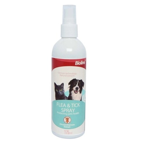 Bioline Kedi ve Köpek Parazit Uzaklaştırıcı Sprey 175 Ml - 1