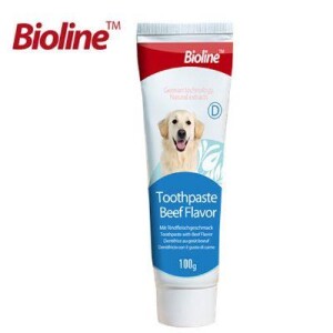 Bioline Köpekler İçin Biftek Aromalı Diş Macunu 100 gr - Bioline
