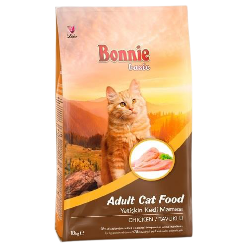 Bonnie Tavuklu Yetişkin Kedi Maması 10 kg - 1