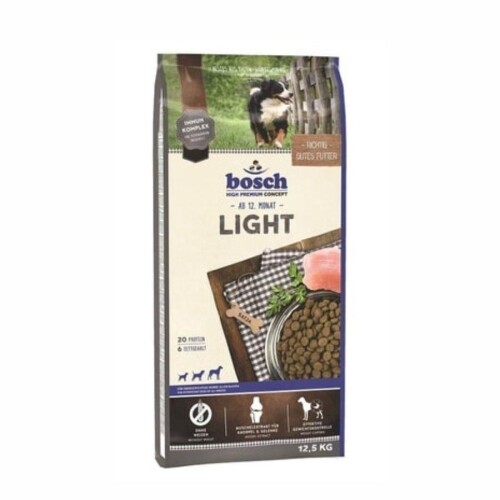 Bosch Light Kümes Hayvanlı Kilo Kontrolü için Yetişkin Köpek Maması 12,5 Kg - 1