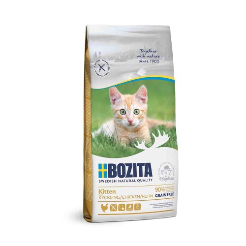 Bozita Kitten Tahılsız Tavuklu Yavru Kedi Maması 2 kg - 1