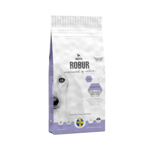 Bozita Robur Sensitive Single Protein Kuzu Etli Yetişkin Köpek Maması 12,5 kg - 1