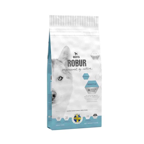 Bozita Robur Sensitive Tahılsız Geyik Etli Yetişkin Köpek Maması 11,5 kg - 1