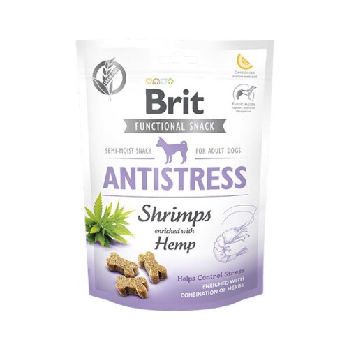 Brit Antistress Glutensiz Karidesli Stres Azaltıcı Köpek Ödül Maması 150 gr - 1
