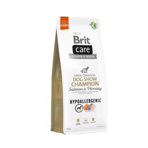 Brit Care Champion Hipoalerjenik Somonlu ve Ringa Balıklı Yetişkin Köpek Maması 12 kg - 1