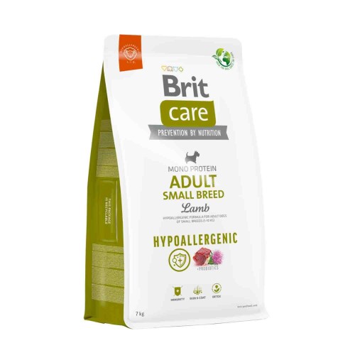 Brit Care Hipoalerjenik Kuzulu Küçük Irk Yetişkin Köpek Maması 3 kg - 1