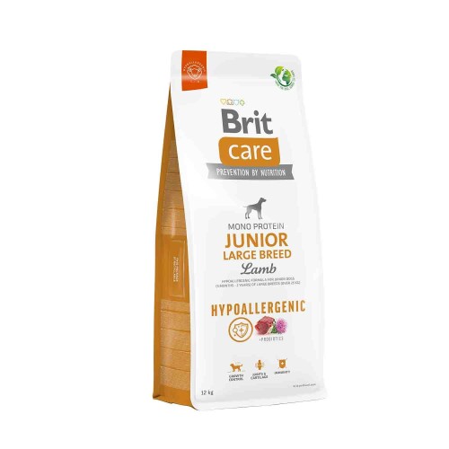 Brit Care Hipoallerjenik Mono Protein Kuzu Etli Büyük Irk Yavru Köpek Maması 12 kg - 1