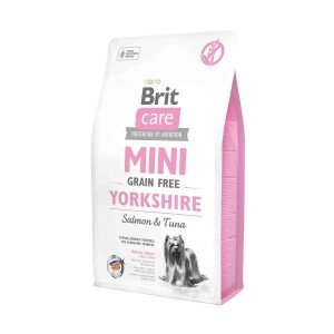 Brit Care Yorkshire Terrierler İçin Tahılsız Hipoalerjenik Mini Irk Yetişkin Köpek Maması 2 kg - Brit Care