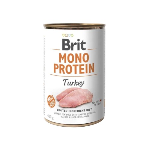Brit Care Mono Protein Hindi Etli Yetişkin Köpek Konservesi 400 Gr - 1