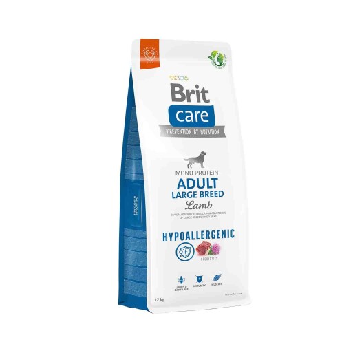 Brit Care Mono Protein Hipoalerjenik Kuzu Etli Büyük Irk Yetişkin Köpek Maması 12 kg - 1