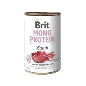 Brit Care Mono Protein Kuzu Etli Yetişkin Köpek Konservesi 400 Gr - Brit Care