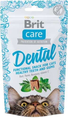 Brit Care Snack Dental Kedi Diş Sağlığı Ödül Maması 50 gr - 1