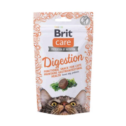 Brit Care Snack Digestion Sindirim Sistemi Düzenleyici Kedi Ödül Maması 50 gr - 1